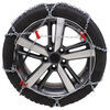 tire chains class s compatible konig - diamond pattern square link assisted tensioning 1 pair