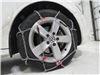 2013 volkswagen jetta  tire chains steel d-link konig standard snow - diamond pattern d link cb12 size 090