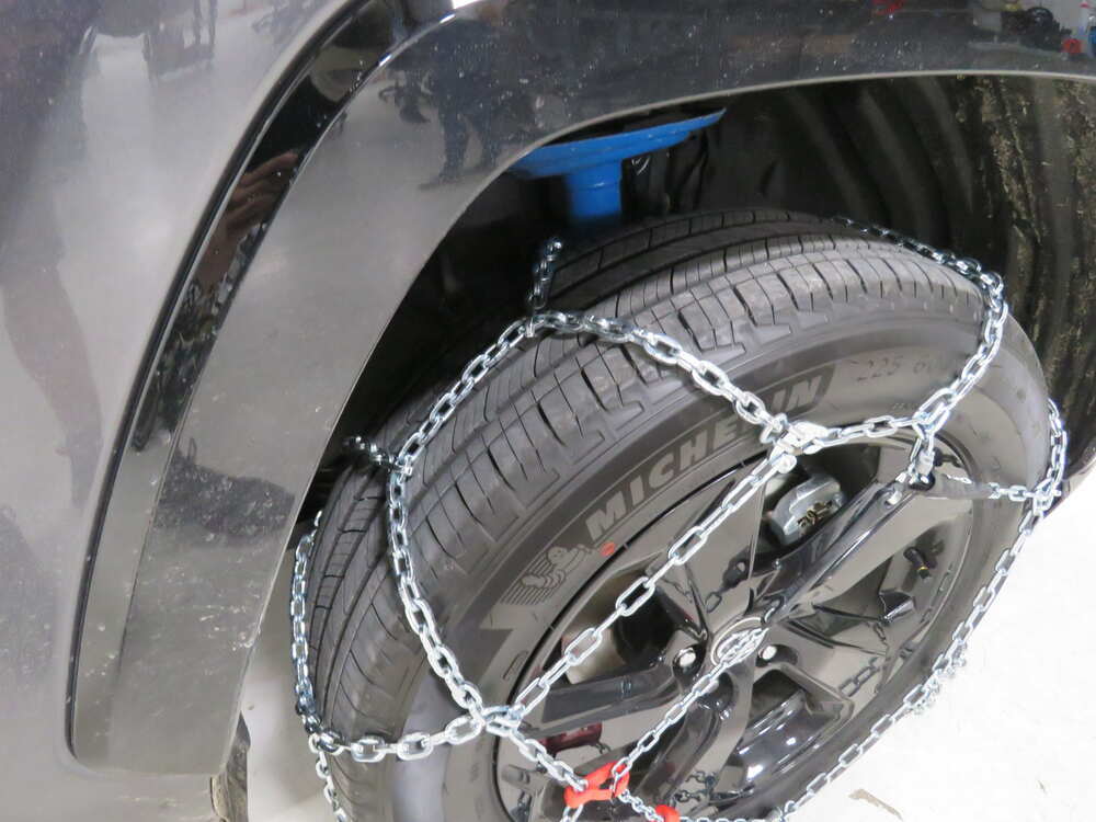 2017 Toyota RAV4 Konig Standard Snow Tire Chains Diamond Pattern D
