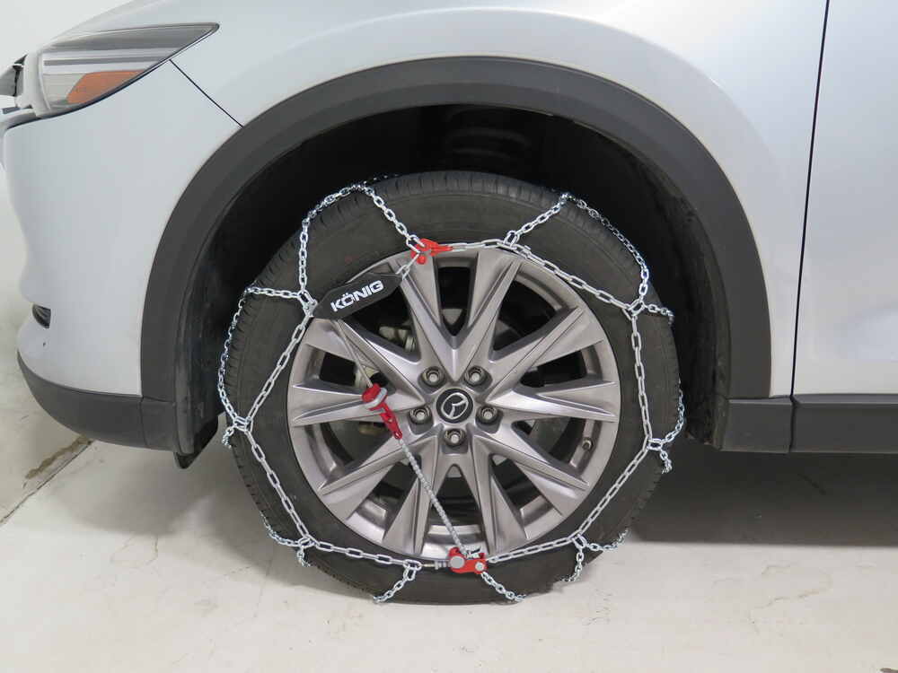 2017 Mazda CX5 Konig Standard Snow Tire Chains Diamond Pattern D