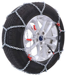 Konig Commercial Truck Tire Chains - Diamond Pattern - Square Link - Assisted Tensioning - 1 Pair