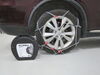 2012 dodge durango  tire chains steel square link on a vehicle