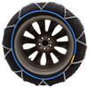 tire chains on road only konig - diamond pattern square link self tensioning 1 pair