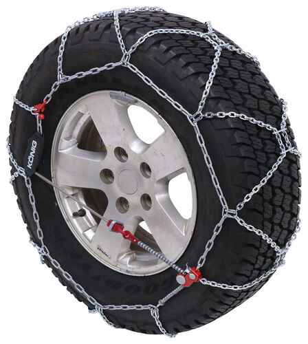 2014 Toyota 4Runner Konig Self-Tensioning Snow Tire Chains - Diamond ...