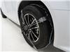 2019 dodge grand caravan  tire chains steel d-link w ice spikes on a vehicle