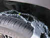 2019 toyota rav4  tire chains on road only konig k-summit - diamond pattern square link assisted tensioning 1 pair