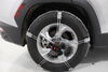 2023 hyundai tucson  tire chains on road only konig k-summit - diamond pattern square link assisted tensioning 1 pair
