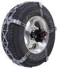 tire chains class s compatible konig k-summit - diamond pattern square link assisted tensioning 1 pair