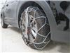 2018 hyundai tucson  tire chains on road only konig easy fit - diamond pattern square link self tensioning 1 pair
