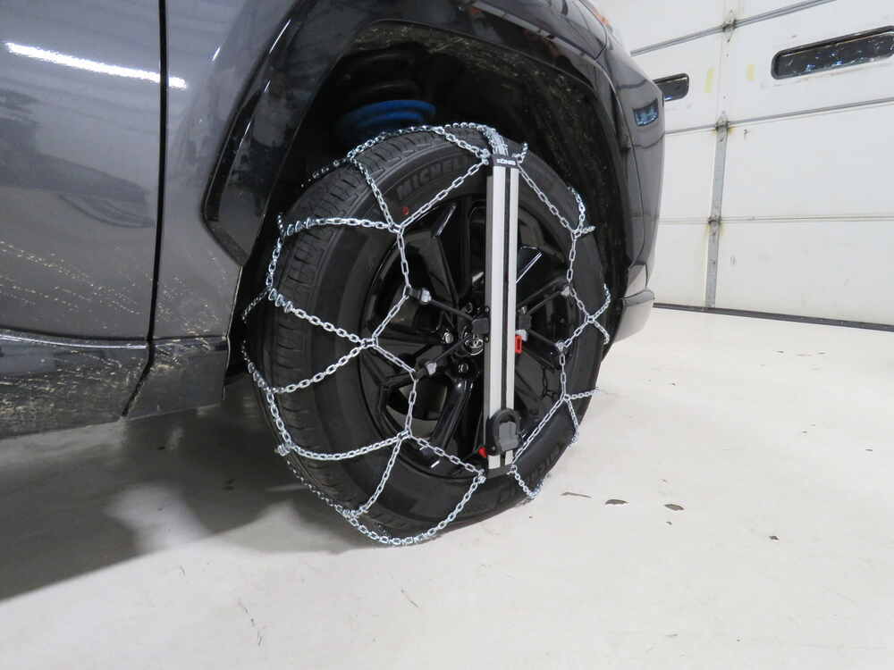 2016 Toyota RAV4 Konig Easy Fit Tire Chains Diamond Pattern Square