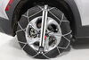 2023 hyundai tucson  tire chains on road only konig easy fit - diamond pattern square link self tensioning 1 pair