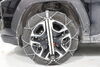 2021 toyota rav4  tire chains on road only konig easy fit - diamond pattern square link self tensioning 1 pair