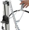tire chains steel square link konig easy fit - diamond pattern self tensioning 1 pair