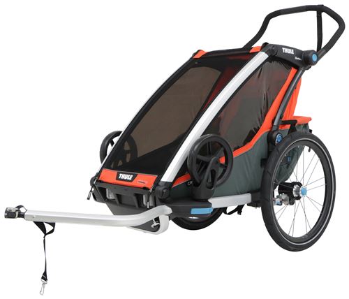 thule cross bike trailer