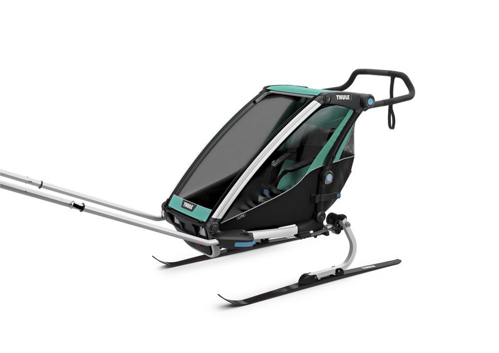 thule chariot cougar ski kit