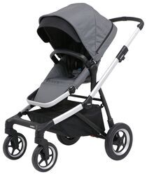 Thule Sleek Urban Stroller - 1 Child - 6 Months and Up - Shadow Gray