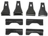 crossbars square bars custom fit roof rack kit with th145082 | th710501 th712400