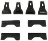 crossbars custom fit roof rack kit with th145143 | th26sc th58sc th79sc