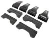 crossbars square bars custom fit roof rack kit with th145185 | th710501 th712400