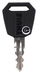 Replacement Key for Thule One-Key System Lock Cylinders - Key N204 - Qty 1 - 1500000204