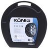 tire chains class s compatible konig self-tensioning snow - diamond pattern d link xg12 pro size 255