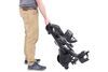 thule hitch bike racks platform rack tilt-away t2 pro xtr for 2 bikes - 1-1/4 inch hitches wheel mount