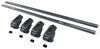 complete roof systems square bars sportrack semi-custom rack for raised rails - crossbars steel 46-1/2 inch long
