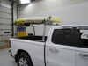 2021 ram 1500  truck bed fixed height thule tracrac tracone ladder rack - mount 800 lbs silver