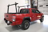 2022 toyota tacoma  truck bed fixed height thule tracrac tracone ladder rack for - mount 800 lbs matte black