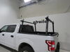 2020 ford f-150  truck bed fixed height thule tracrac tracone ladder rack - mount 800 lbs matte black