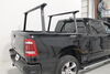 2024 ram 1500  truck bed fixed height thule tracrac tracone ladder rack - mount 800 lbs matte black