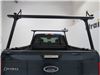 0  truck bed fixed rack thule tracrac tracone ladder for toyota tacoma - mount 800 lbs matte black