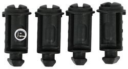 Replacement Plastic Lock Plug for Thule Evo Clamp Foot and Evo Raised Rail Roof Racks - Qty 4 - TH28VW