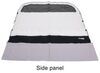 car awning thule hideaway quickfit tent - 8-1/2' long 8' 8 inch to 9' 3 mount height