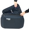 carry-on bag thule subterra with removable laptop and tablet sleeve - 40 liters mineral