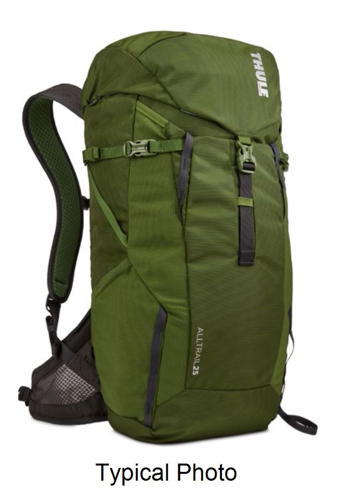 Thule AllTrail Men's Hiking Backpack - 25 Liters - Obsidian Men TH3203734