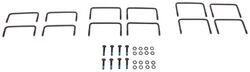 Replacement U-Bolt Mounting Kit for Thule Canyon XT Roof Cargo Basket - TH32FH