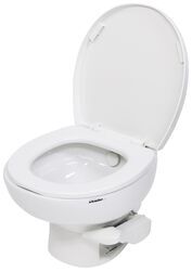 Thetford Aqua-Magic Style II RV Toilet - Low Profile - Round Bowl - White Ceramic - TH35SE