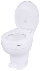 Thetford Aqua-Magic VI RV Toilet - Standard Height - Round Bowl - White Polypropylene - TH37SE
