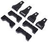 crossbars custom fit roof rack kit with th38rj | th710501 th711400