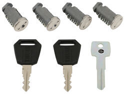 Thule One-Key System Lock Cylinders - Qty 4 - TH450400