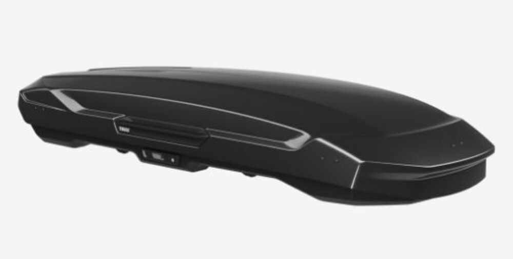 Thule Motion 3 Low Profile Rooftop Cargo Box - 18 cu ft - Black Glossy - TH47PN
