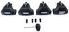 feet evo fixpoint for thule crossbars - fixed mounting points and tracks qty 4