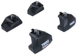 Evo Fixpoint Feet for Thule Evo Crossbars - Fixed Mounting Points and Tracks - Qty 4 - TH49SC