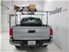 2018 toyota tacoma  truck bed fixed rack thule xsporter pro adjustable height ladder - aluminum 450 lbs silver