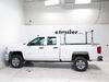2016 chevrolet silverado 2500  truck bed adjustable height thule xsporter pro ladder rack - aluminum 450 lbs black