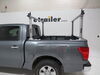2017 nissan titan  truck bed fixed rack thule xsporter pro adjustable height ladder - aluminum 450 lbs silver