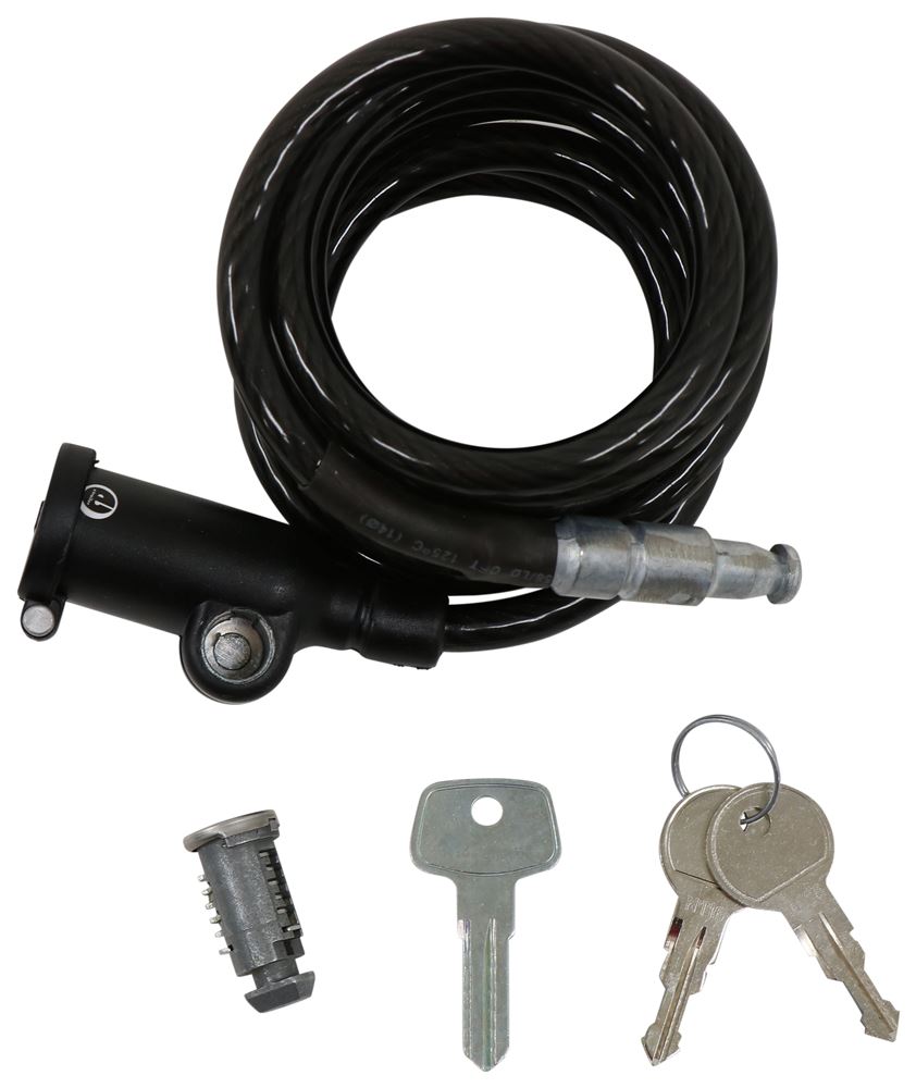 thule bike carrier lock