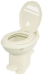 Thetford Aqua-Magic Style Plus RV Toilet - Standard Height - Round Bowl - Bone Ceramic - TH59SE