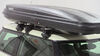 2005 mini cooper  low profile thule pulse alpine rooftop cargo box - 11 cu ft matte black